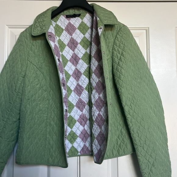 Briggs New York Green Quilted Jacket Sz. PXL - Picture 3 of 11